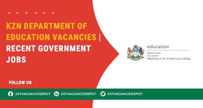 KZN Department of Education Vacancies | Hiring Online KZN Department of Education Vacancies | Hiring Online